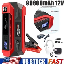 99800mAh Car Jump Starter with Air Compressor Battery Jumper Box Charger Booster