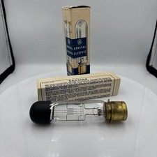 VINTAGE GE PROJECTOR BULB PH/300T10P-120V Med PF Base Down C13 Filament
