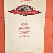 Best Of Grateful Dead Sheet Music Songbook Piano Vocal Guitar Warner Bros