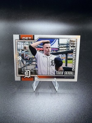 Topps 2026 Series 1 Tarik Skubal #300 Detroit Tigers l Dugout Peeks SSP