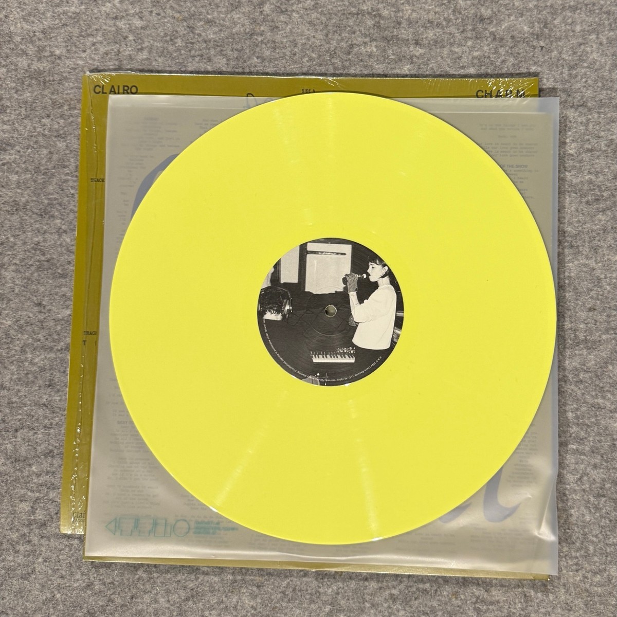 Clairo　Charm　レコード　Yellow Vinyl Clairo - “Charm” Yellow Vinyl LP - Turntable Labs Special