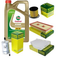 Mann Inspektionspaket 5L Castrol Titanium 5W-30 FüR VW Golf V 1.6 FSI