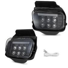 Led Fog Lights For 2003-2006 Chevy Silverado Avalanche 1500 Front Bumper Lamps