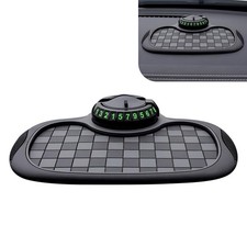 SLIMI 1 PC Multifunction Car Anti-slip Mat, Dashboard 1 PC, Black 02