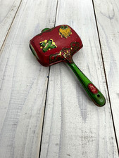 RARE Pre-war Japan Tin Toy Magic Mallet Taisho Early Showa Chomei Litho Antique