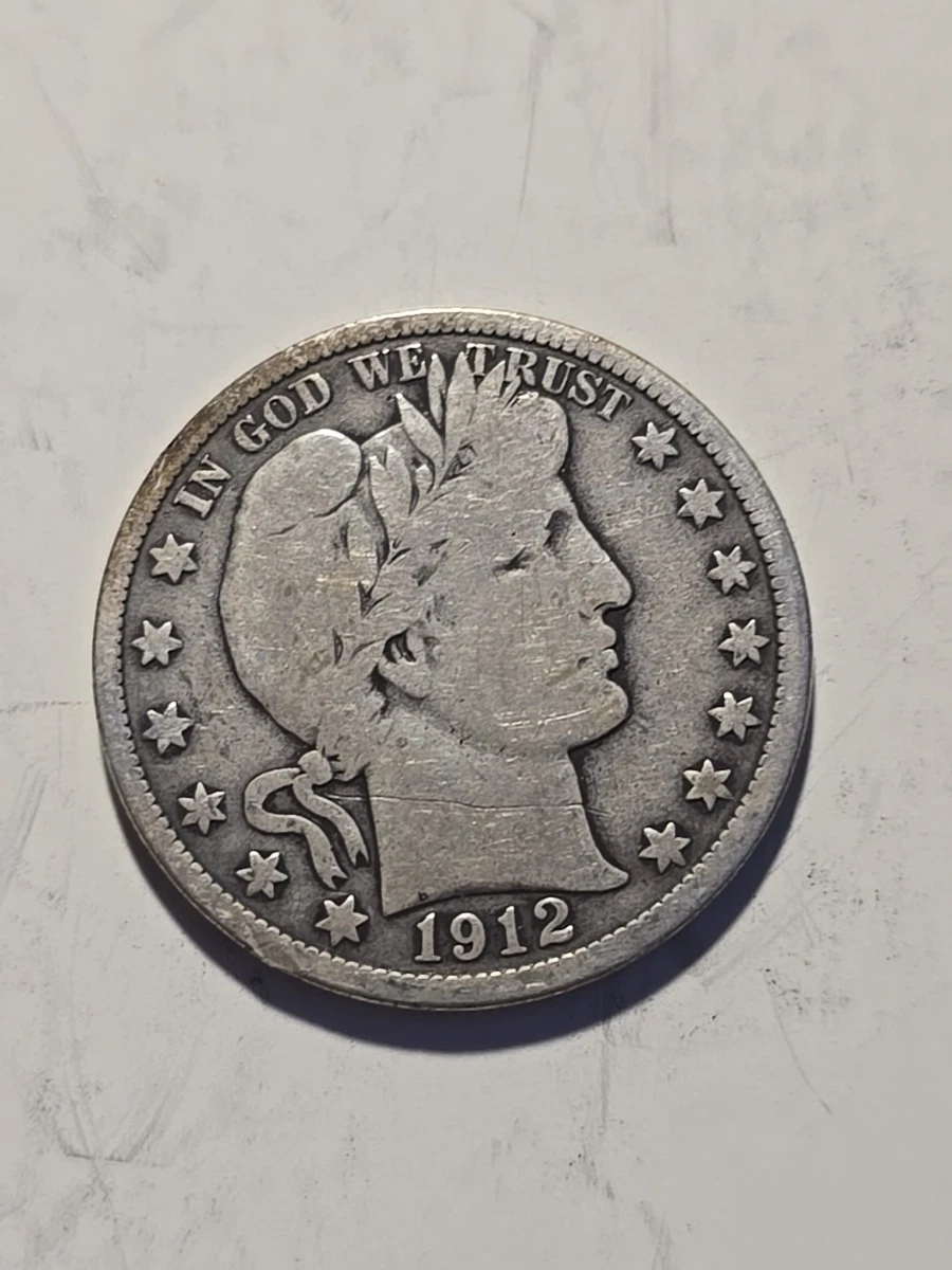 1912 Year Barber Half Dollars (1892-1915) for sale | eBay