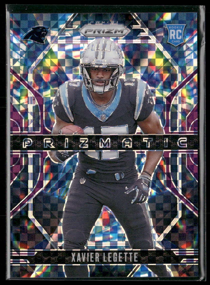 2024 Panini Prizm - Prizmatic Purple Power Prizm #16 Xavier Legette #/49