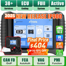 2025 XTOOL IP900 Key Programmer Auto All Syst...
