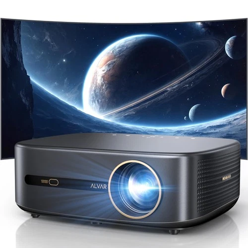 4K Dolby Projector Ultra Bright WiFi 6 Bluetooth NetfIix Auto Focus Home Theater - Picture 1 of 9