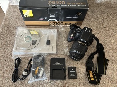 18-55VRキット　USED D5100 Nikon NIKON Kit VR 18-55mm with Camera SLR Digital 16.2MP D5100 デジタルカメラ
