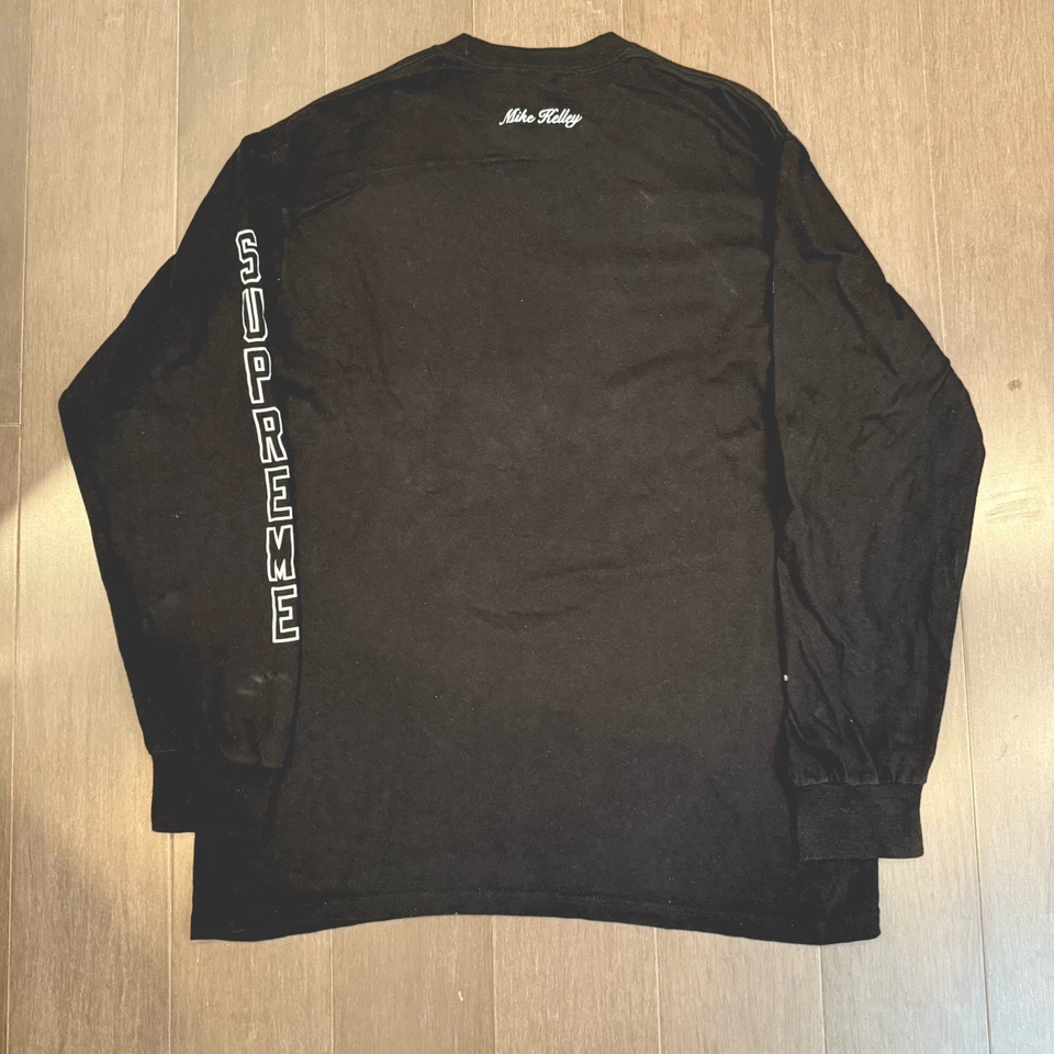 Camiseta Supreme Mike Kelly Negra Manga Larga Talla L Grande Foto 3 de 4