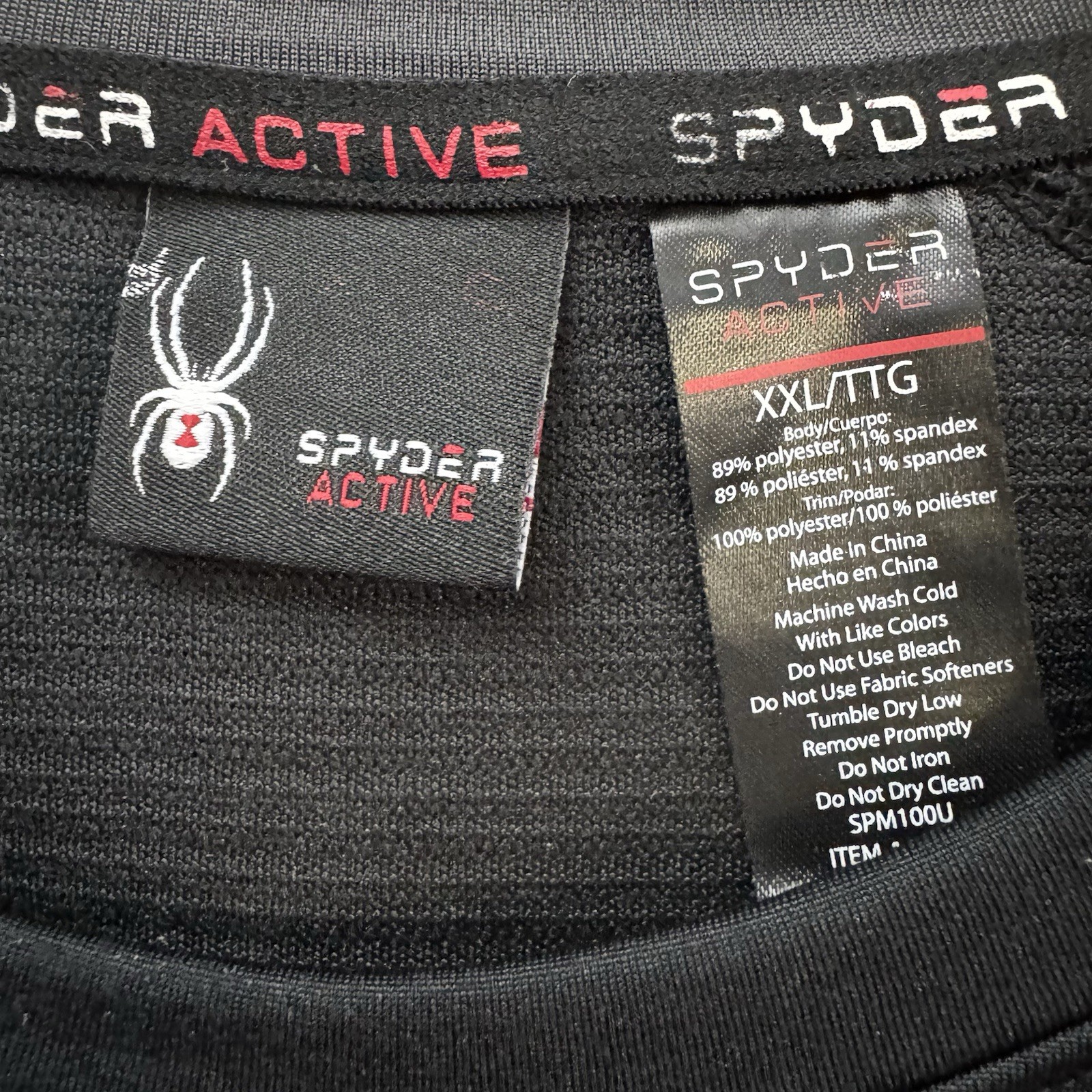 Performance Base Layer Top Spyder Active Men XXL … - image 6