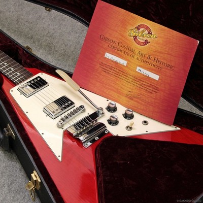 Gibson Custom Shop 1967 Flying V Korina W/vibrola Used Electric