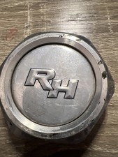 Rh Wheels Silver Custom Wheel Center Cap 1 Cap Aluminum