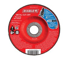 FREUD/DIABLO DBD045063701F Cut-Off Disc 4-1/2" Aluminum Oxide 1/16" Thickness