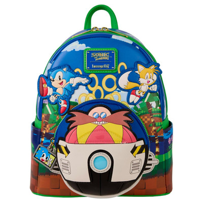 Funko Loungefly - Sonic The Hedgehog - Sonic Mini Backpack Rucksack