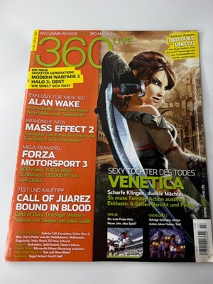 360 Live Microsoft XBOX Magazin 07/2009 Venetica Alan Wake Mass Effect Forza 3