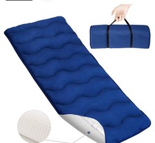 Cot Mattress Pad, 30"x75" Quilted Foam Camping Cot Mattress Pad Only