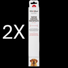 2X Well Good Tartar Control Dog Toothpaste Chicken 3.25oz Freshens Breath