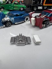 Vintage Tyco Curve Huggers Slot Car 1955 Chevy Nomad 57 Chevy Flip Nose Parts