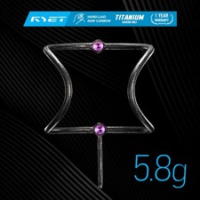 Handcrafted Raw Carbon Bottle Cage 5.8g with Titanium Bolt for Road MTB Bike