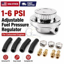 Universal 1-6 Psi Adjustable Fuel Pressure Regulator Kit For Carburetor Engine Universal 1-6 Psi Adjustable Fuel Pressure Regulator Kit For Carburetor Engine