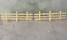 Nylint Toy Fence Pieces Plastic Farm Barn House Accessories Vintage Set Lot 4.5"