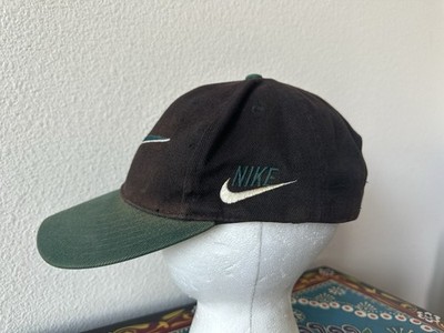 メンズウェア 90s Nike Logo Cap Vintage 90s Nike Athletic Apparel Arch Blockhead Embroidered