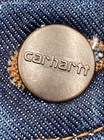 Carhartt Womens Blue Dark Wash Coin Pocket Denim Skinny Jeans Size 4R — photo 3