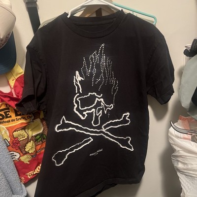 Cactus Jack x Mastermind Japan T-Shirt Men s Large Black Jeweled Bedazzled Skull
