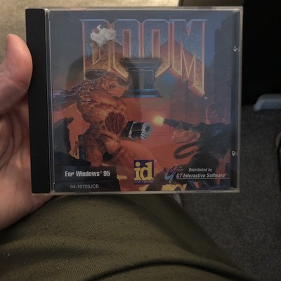 Doom II (PC, 1994) Win 95/98 2 Doom 2 Computer ID Software CD Authentic Game