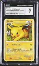 CGC 9 Pikachu 2010 Pokemon Heartgold & Soulsilver HGSS Spanish #78/123 on eBay