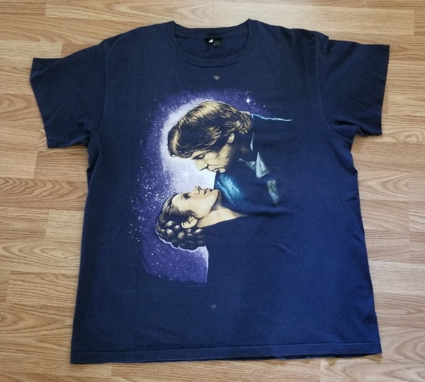 Very Rare Vintage 1996 Star Wars Test Print Han Solo Princess Leia