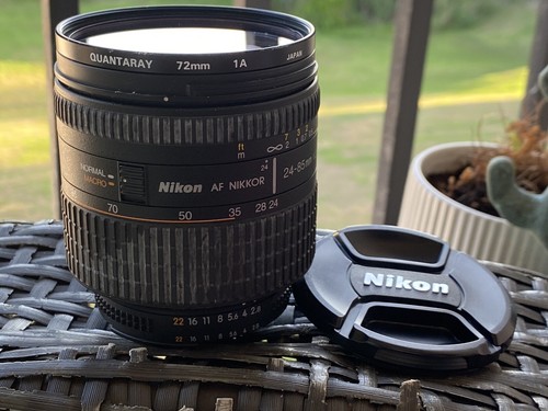 Nikon AF NIKKOR 24-85mm f2.8-4 D 2.8-4D WIDE ANGLE ZOOM Lens
