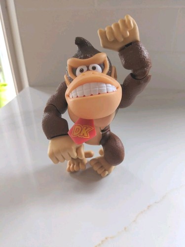 Donkey Kong - Nintendo Jakks Pacific 2014 -Super Mario Figurine -Adjustable - Picture 2 of 9