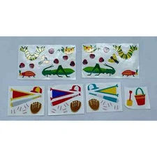Vintage Mrs. Grossman’s Baseball and Insect Stickers Mods