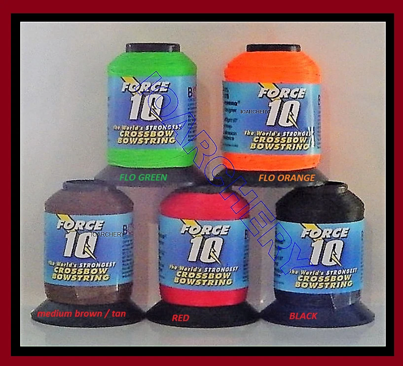 DISCOUNTED BCY FORCE 10 Crossbow Bowstring Material 1/8 LB