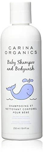 Gentle Tear Free Baby Shampoo Body Wash 8.4 Fl Oz Organic Vegan Gluten Free