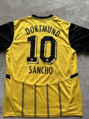 Borussia Dortmund England Sancho Jersey 2018-19 Borussia Dortmund