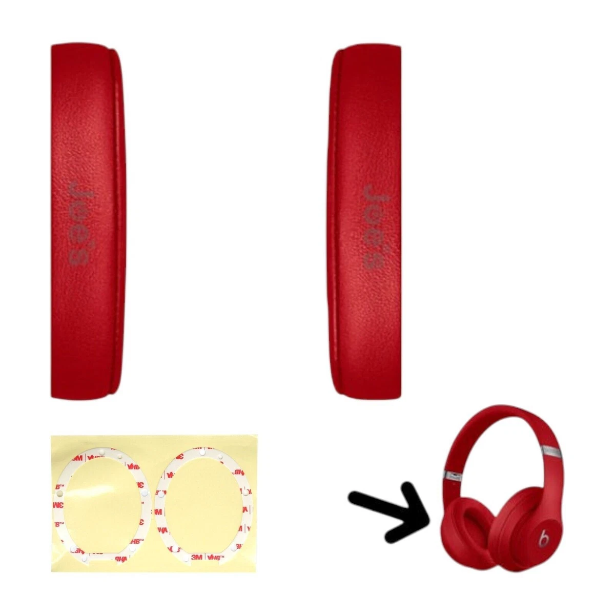 Beats by Dr. Dre Studio3 Red Headphones for Sale | Shop New & Used