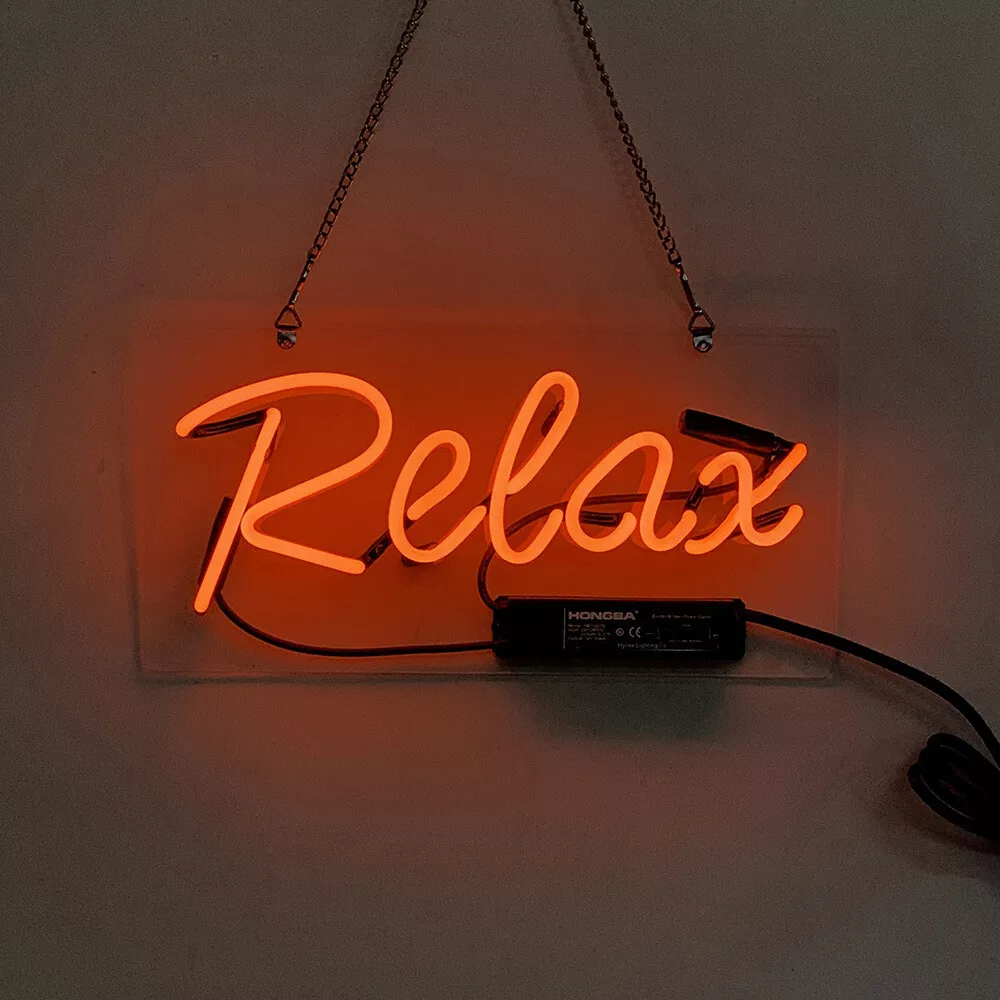 Neon light hanging deals