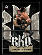 2021 Topps WWE #RKO-1 Suprising the Deadman RKO
