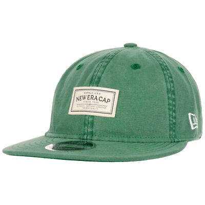 NEW ERA RC9Fifty Canvas Cap Basecap Baseballcap Flat Brim Strapback