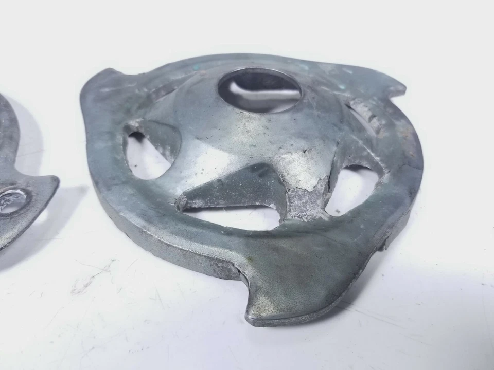 04 Par de cubiertas de rotor de rueda delantera Honda VTX1300 S R envío gratuito Foto 3 de 4