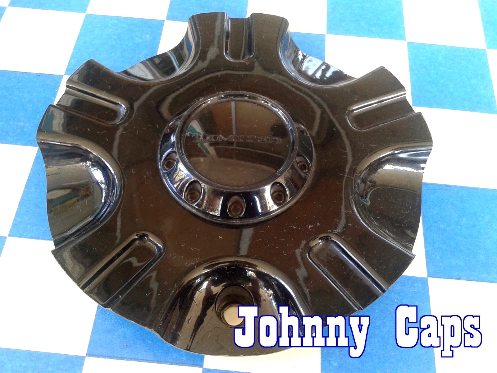LIMITED WHEEL Black Center Caps #T311B 2085-CAP Custom Wheel [93] Center Cap (1)