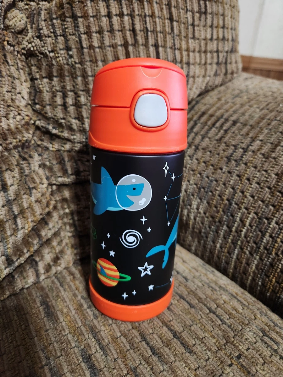 Thermos Kids FUNtainer Space Party Sharks Planets Stainless Steel Water  Bottle