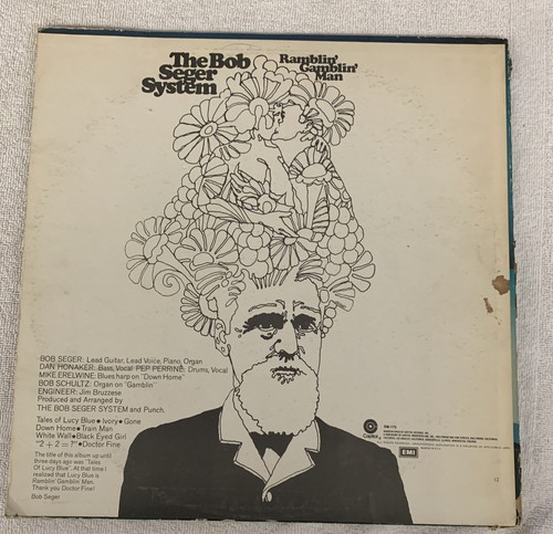 THE BOB SEGER SYSTEM Vinyl LP 1977 PRESSING 1968 SM172. VHTF TESTED ! - Picture 2 of 9