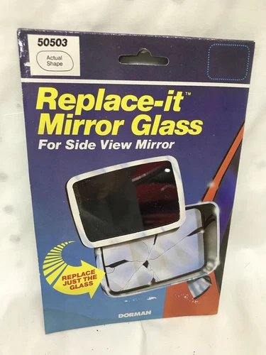 NOS Dorman Replacement Mirror Glass 50503. 70-86 GM Sport Mirror. Right  (HT-S)