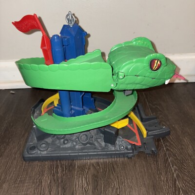 Coche Teledirigido Hot Wheels Cobra Infernal Pista De Coches Con