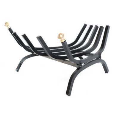 Griglia Brucialegna Ferro Battuto 60cm - Per Camino E Caminetti - Foto 2